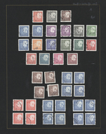 O Schweden: 1945/1988, Apparently More Or Less Complete Collection Incl. Many Subtypes, Arranged On Bl - Unused Stamps