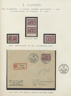 **/*/Br Schweden - Markenheftchen: 1935, Reichstag, Kleine Sammlung, Dabei Komplette Serie In Beiden Zähnung - 1951-80