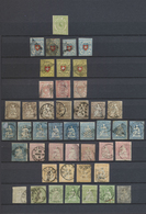 O Schweiz: 1850-1908: Umfangreiche, Gestempelte Sammlung Von Mehr Als 1000 Marken, Von Einigen Rayon- - Unused Stamps