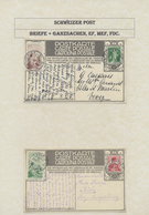 Br Schweiz: 1912-26 PRO JUVENTUTE: Sammlung Von 61 Briefen Und Karten Mit Frühen Pro Juventute-Frankatu - Nuovi