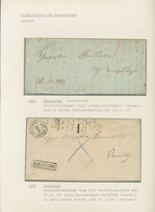 Br/GA Serbien: SERBIEN/JUGOSLAWIEN: 1850/1942 (ca.), Collection From Pre-philatelic To The Forties With Ca - Serbia