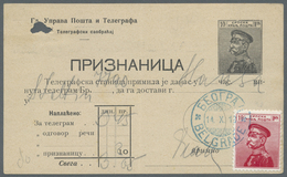 GA Serbien - Ganzsachen: 1882/1915 (ca.), Inter. Bestand Mit 55 Gebrauchten Ganzsachen Dabei Postkarten - Servië