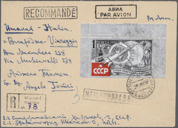 Br Sowjetunion: 1961/1985 (ca.), Accumulation With About 289 Commercial And Mostly Airmail Covers To It - Brieven En Documenten