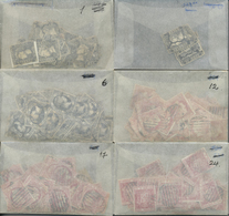 O/*/**/(*) Spanien: 1850/1980 (ca.), Very Comprehensive Stock Neatly Sorted In Glassines, From Classic Issues, - Used Stamps