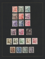 O/Brfst Spanien: 1945/1978, In Den Hauptnummern Augenscheinlich Komplette, Ganz überwiegend Gestempelte Samm - Used Stamps