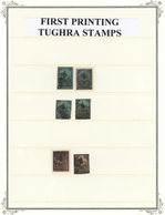 */O Türkei: 1863-64, "TUGHRA" Specialized Collection Of First Issues Turkey Mint And Used, Including Min - Briefe U. Dokumente