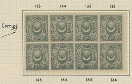 Br/*/O Türkei: 1865-84, Duloz Specialized Collection With Strength In Proofs Of 1865, With Colour Trials, M - Lettres & Documents