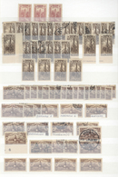 O/*/**/Brfst Türkei: 1913/1916, Comprehensive Accumulation Of Apprx. 2.900 Stamps, Neatly Sorted In A Thick Album - Lettres & Documents