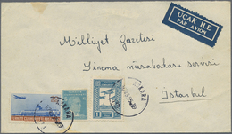 Br/*/O Türkei - Zwangszuschlagsmarken Für Die Luftfahrt: 1930-70, Air Mail & THK Mint And Used Stamps And F - Luchtpost