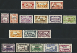 ** Türkei - Alexandrette: 1938, Alexandrette Complete Mint Never Hinged Set Of 31 Values, Isf. Catalogu - Briefe U. Dokumente