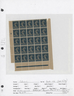 GA/**/*/O Türkei - Cilicien: 1919-23, Collection Cilicie On Old Album Pages, Mint Blocks With Margin Imprints, - 1920-21 Kleinasien