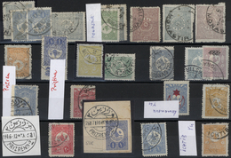 O/Brfst Türkei - Stempel: 1870/1920 (ca.), Accumulation Of Apprx. 2.700 Stamps On Stockcards, Partly Varied - Altri & Non Classificati