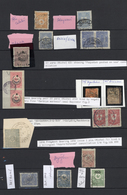 O/Brfst Türkei - Stempel: 1870/1950 (ca.), Collection/accumulation Of Apprx. 1.350 Stamps Showing A Great Di - Other & Unclassified