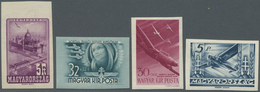 **/* Ungarn: 1936/1976, Mint Collection Of 74 Imperforate Stamps (which Were Issued In Low Quantities Onl - Briefe U. Dokumente