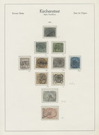 O Vatikan: 1852/2006, Gestempelte Sammlung In Zwei Leuchtturm-Falzlos-Vordruckalben Mit Kassetten, Ab - Lettres & Documents