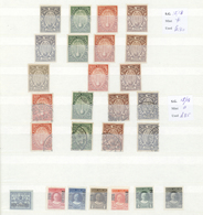 */O/** Vatikan: 1933/1958, Mint And Used Assortment, Comprising E.g. Four Sets 1933 Holy Year, 1933 Definit - Lettres & Documents