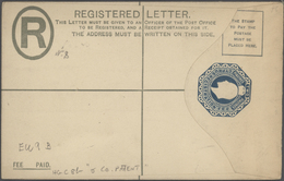 GA Zypern - Ganzsachen: 1880/1981, Lot Of Ca. 37 Postal Stationery Covers, Unused, Only Better Items, I - Andere & Zonder Classificatie