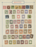 O/* Europa: 1850-1920 Ca.: Old Collection Of Mint And Used Stamps From European Countries And Their Colo - Autres - Europe