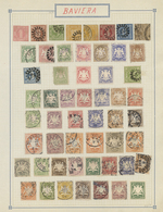 O/* Europa: 1850-1920 Ca.: Old Collection Of Mint And Used Stamps From European Countries And Their Colo - Altri - Europa