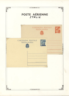 GA Europa: 1937/1958 Ca., AIR LETTERS And AIRMAIL STATIONERIES, Comprehensive Collection With Ca.140 Ai - Andere-Europa