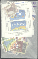 ** Europa-Union (CEPT): CEPT 1995 Complete Sets MHN Per 100, Including The Blocks. The Issues Of The No - Autres - Europe