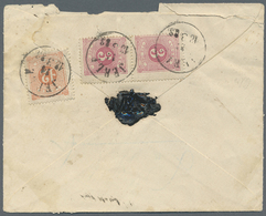 Br Skandinavien: 1873/1928, Scandivia/Lettland, Group Of Four Better Covers, Finland 20p. Rouletted Iss - Europe (Other)