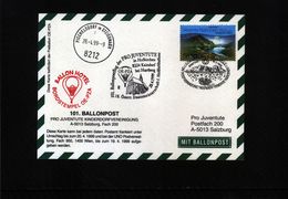 Austria / Oesterreich 1999 Ballonpost Interesting Card - Balloon Covers