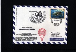 Austria / Oesterreich 1999 Ballonpost Interesting Card - Ballonpost