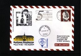 Austria / Oesterreich 1984 Ballonpost Interesting Cover - Balloon Covers