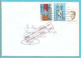 2126 Op Brief Naar Portugal, Stempel DEVOLVIDO AOREMETENTE / RETOUR A L'ENVOYEUR - 1981-1990 Velghe