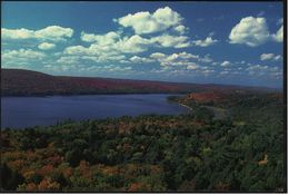 Ontario  - Algonquin Park  -  View From Booth`s Rock Trail  -  Große Ansichtskarte Ca. 1986    (groß) - Peterborough