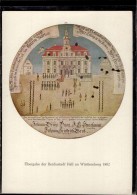 Schwäbisch Hall - Schützenscheibe Übergabe Der Reichsstadt Hall An Württemberg 1802 - Schwäbisch Hall