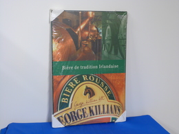 Plaque En Bois "GEORGE KILLIAN'S" Bière Rousse Irlandaise. - Plaques En Tôle (après 1960)
