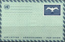 PA2012 UN1960s Plane Aerogramme - Airmail