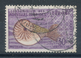 Nouvelles Hébrides N°204 Coquillage - Nautilus - Oblitérés