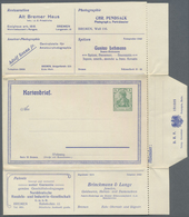 GA Thematik: Anzeigenganzsachen / Advertising Postal Stationery: 1905, German Empire. Advertising Lette - Zonder Classificatie