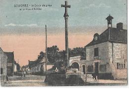 SOUCHEZ - La Croix De Grès Et La Rue D'Arras - Sonstige & Ohne Zuordnung
