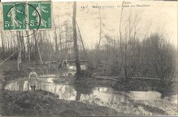 CPA Héry Le Serein Aux Bourdières - Hery