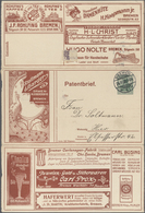GA Thematik: Anzeigenganzsachen / Advertising Postal Stationery: 1908, German Empire. Advertising Lette - Non Classificati
