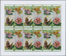 ** Thematik: Flora, Botanik / Flora, Botany, Bloom: 1973, Burundi. Progressive Proof (6 Phases) For The - Sonstige & Ohne Zuordnung