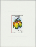 (*) Thematik: Flora-Obst + Früchte / Flora-fruits: 1992, MADAGASKAR: Früchte Kompletter Satz Mit Sieben - Obst & Früchte