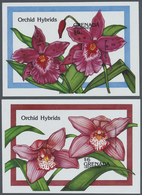** Thematik: Flora-Orchideen / Flora-orchids: 1990, GRENADA/Grenadinen: EXPO '90 Osaka Orchids Complete - Orchideeën