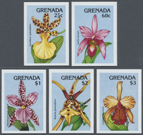 ** Thematik: Flora-Orchideen / Flora-orchids: 1990, GRENADA: EXPO '90 Osaka Orchids Five Different Valu - Orchideen