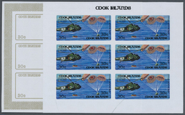 ** Thematik: Flugzeuge-Hubschrauber / Airplanes-helicopter: 1972, COOK ISLANDS: Apollo Flights 30c. Sta - Flugzeuge