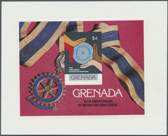 Thematik: Internat. Organisationen-Rotarier / Internat. Organizations-Rotary Club: 1980, Grenada. Im - Rotary, Lions Club