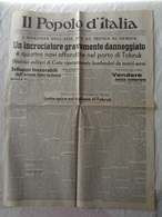 GIORNALE "IL POPOLO D'ITALIA" 27 MAGGIO 1941 - FONDATORE BENITO MUSSOLINI - LEGGI - Weltkrieg 1939-45