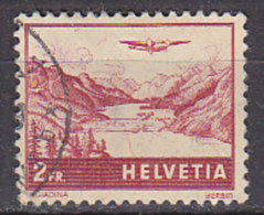 ACR0124 SUISSE AERIENNE Yv N°33 - Used Stamps