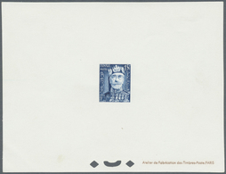 (*) Thematik: Königtum, Adel / Royalty, Nobility: 1955, TUNESIEN: Lamine Bey Als Mohammed VIII. (König V - Familles Royales