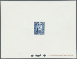 (*) Thematik: Königtum, Adel / Royalty, Nobility: 1955, TUNESIEN: Lamine Bey Als Mohammed VIII. (König V - Case Reali