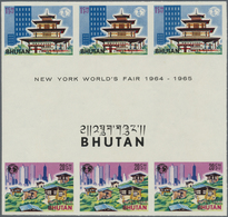 ** Thematik: Messen-Weltausstellungen / Fairs, World Exhibitions: 1965, BHUTAN: New York World's Fair 1 - Andere & Zonder Classificatie
